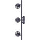 Madison 3 Light Graphite Track Ceiling Light