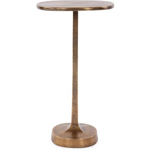 Carter 24 X 13 inch Antique Brass Martini Table