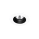 Aether LED B/Wt Recessed Lighting in Narrow, 85, 3000K, Black/White, Round