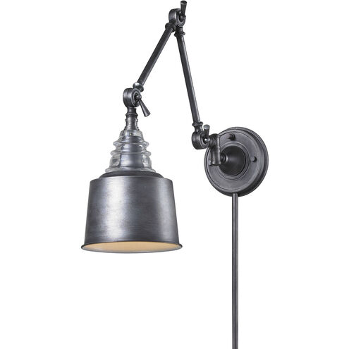 Insulator Glass Sconce Wall Light in Incandescent