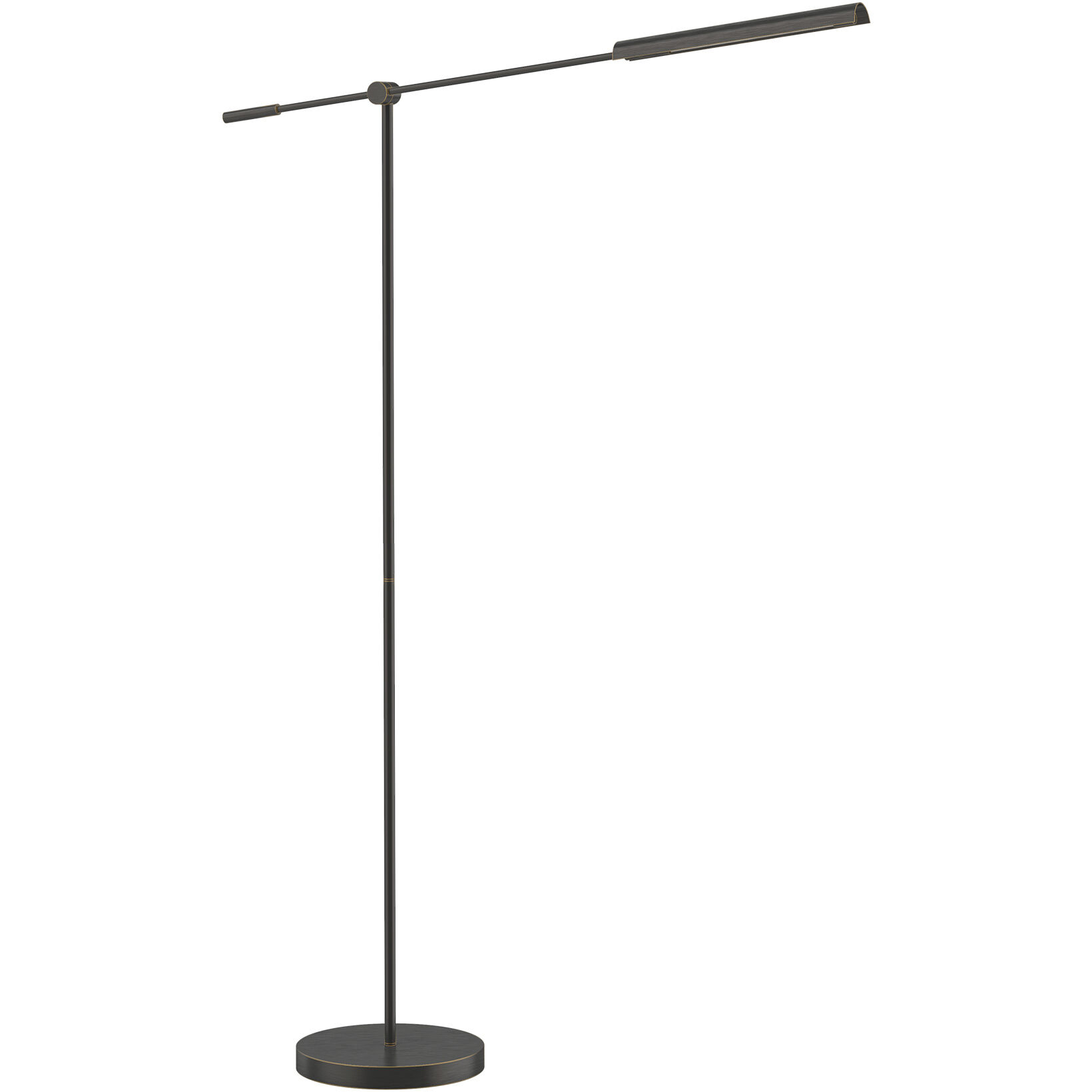 Astrid 54.69 inch 5.00 watt Metal Shade/Urban Bronze Floor Lamp Portable Light