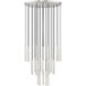 Forest LED 36 inch Brushed Nickel Chandelier Ceiling Light