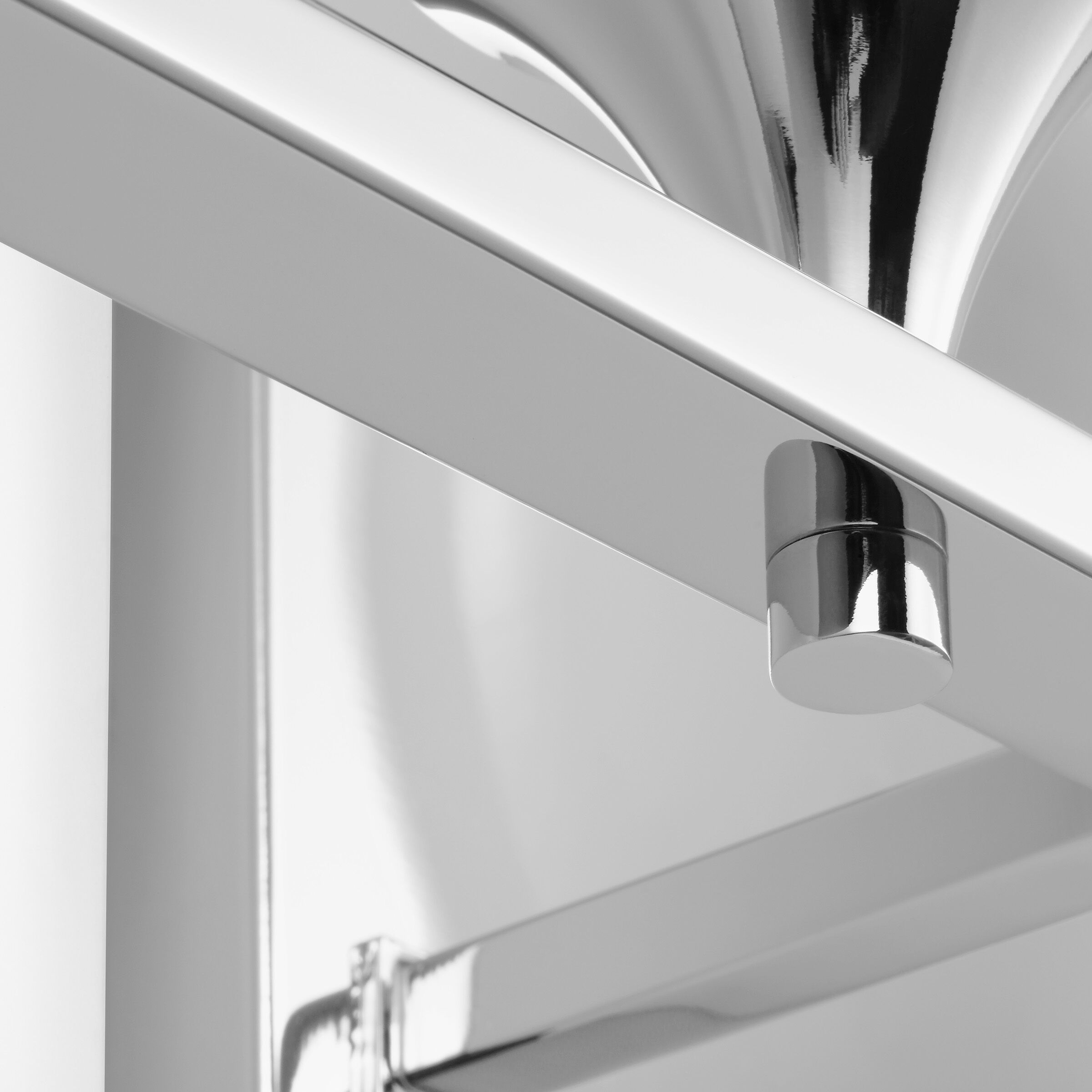 Drew & Jonathan Toffino 4 Light 36 inch Chrome Wall Bath Fixture Wall Light