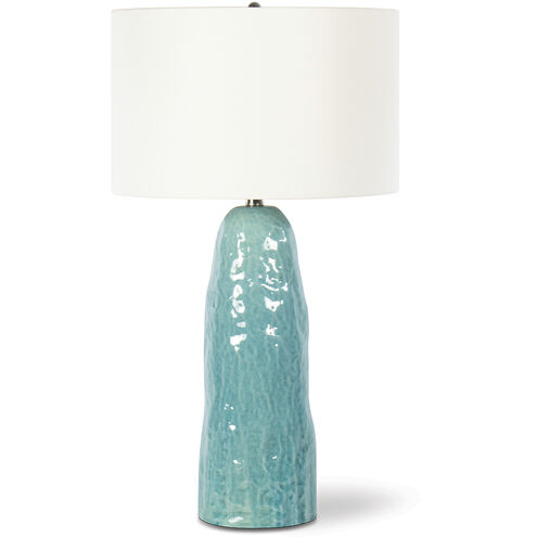 Coastal Living Getaway 28.25 inch 150.00 watt Turquoise Table Lamp Portable Light