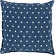 Polka Dot 22 inch Navy, Cream Pillow Kit