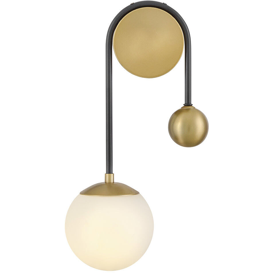 Auggie Wall Sconce Wall Light in Black