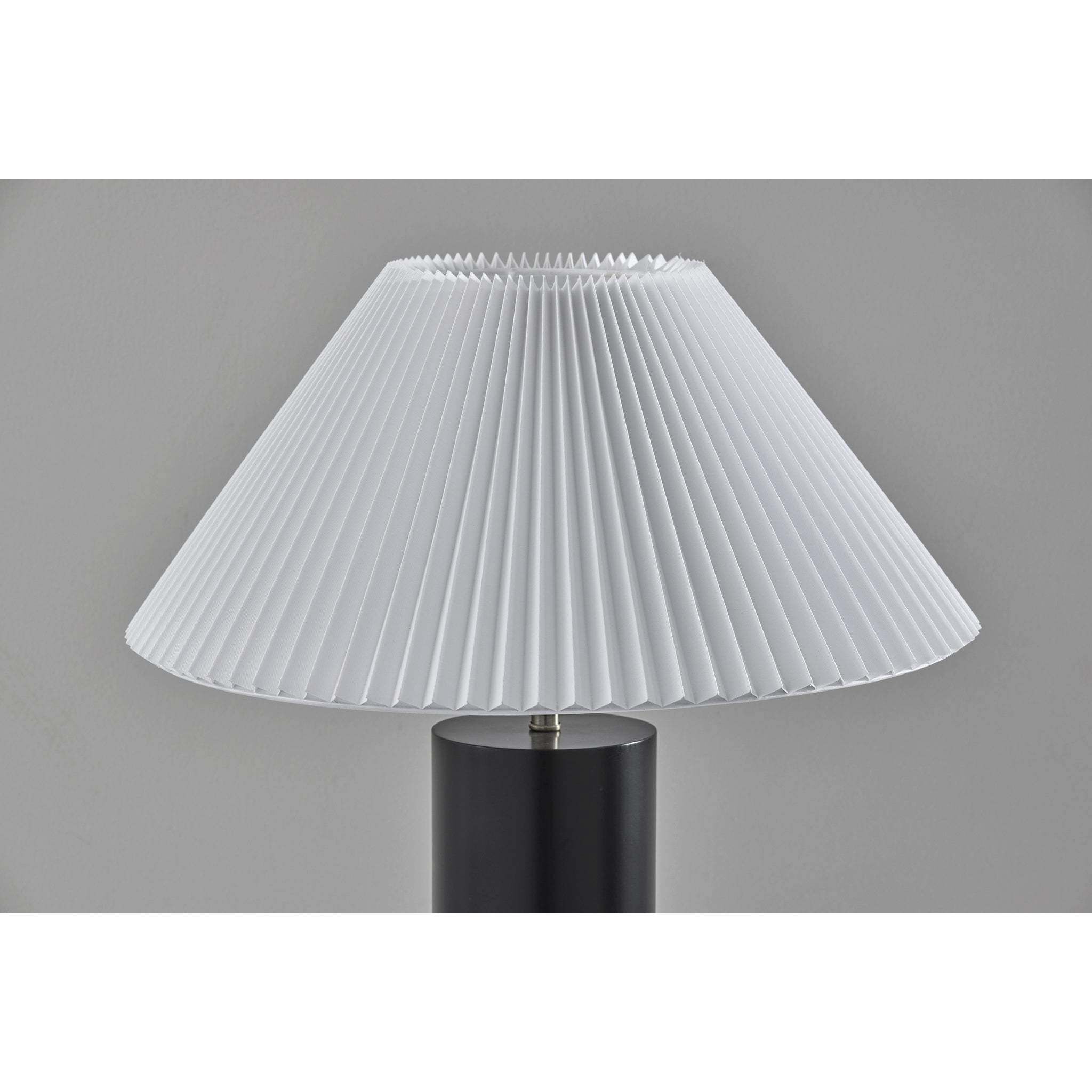 Marta 25.5 inch 100.00 watt Black Wood Table Lamp Portable Light