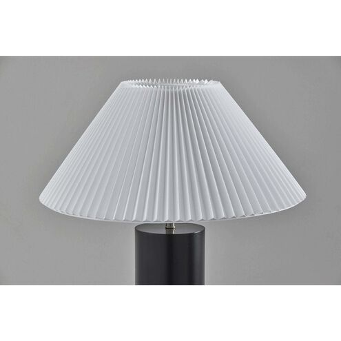 Marta 25.5 inch 100.00 watt Black Wood Table Lamp Portable Light