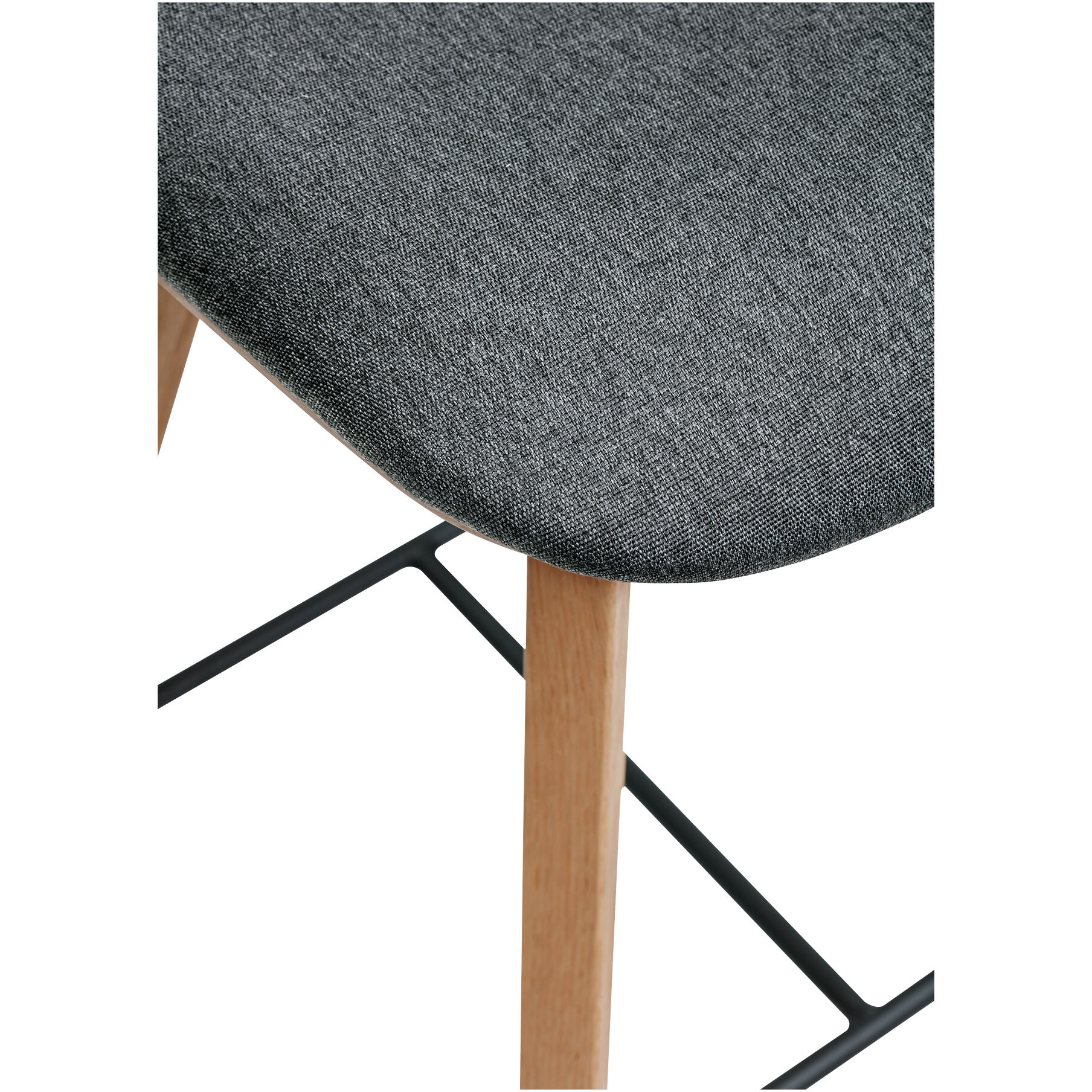 Napoli 34 inch Grey Counter Stool