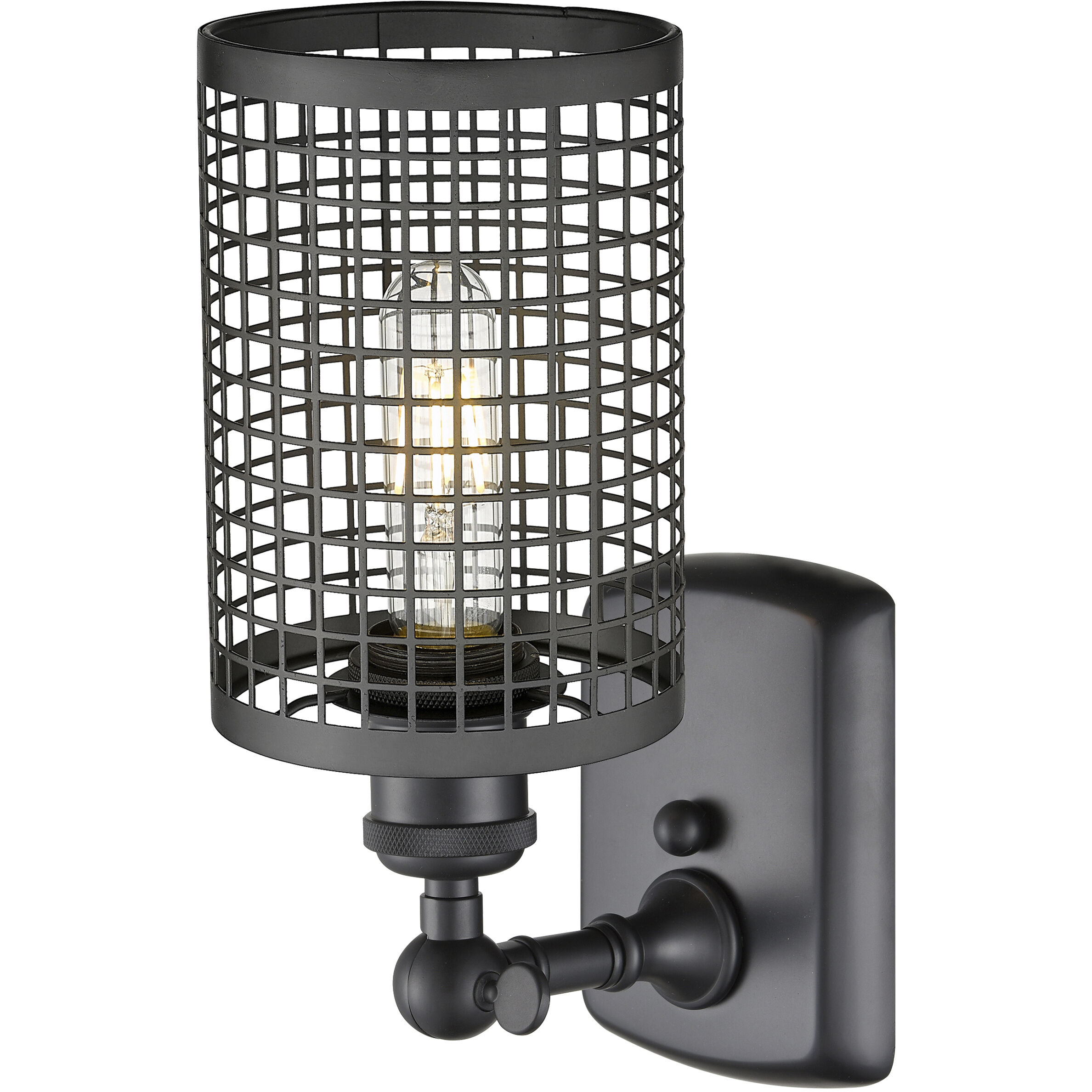 Nestbrook 1 Light 5 inch Matte Black Sconce Wall Light