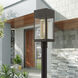 Franklin 1 Light 19 inch Bronze with Soft Gold Candle Outdoor Post Top Lantern