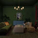 Bekah 5 Light Champagne Bronze Chandelier Ceiling Light