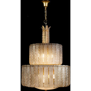 Mariner Luxury LED 29.13 inch Polished Brass Chandelier Ceiling Light