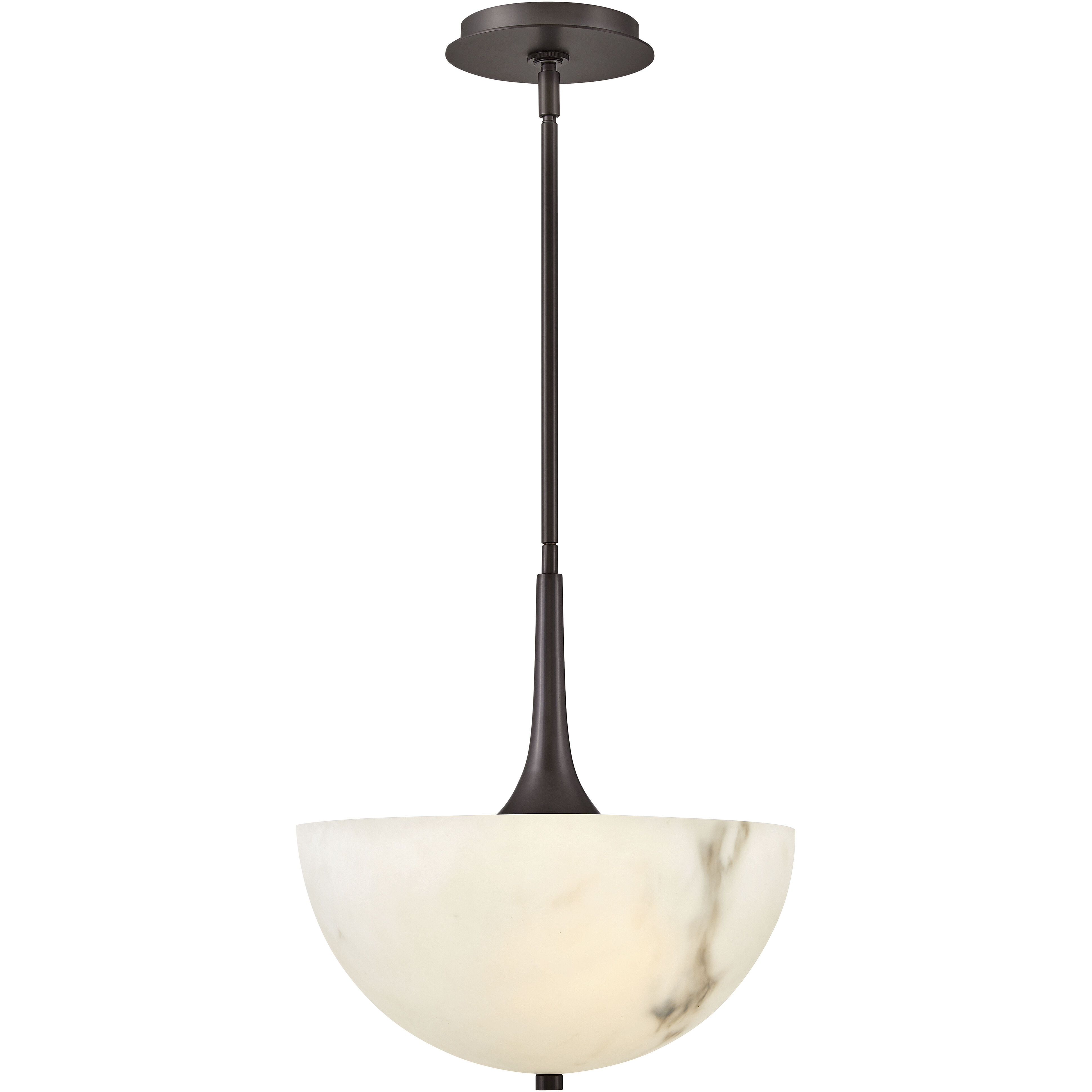 Inez LED 14 inch Black Oxide Pendant Ceiling Light