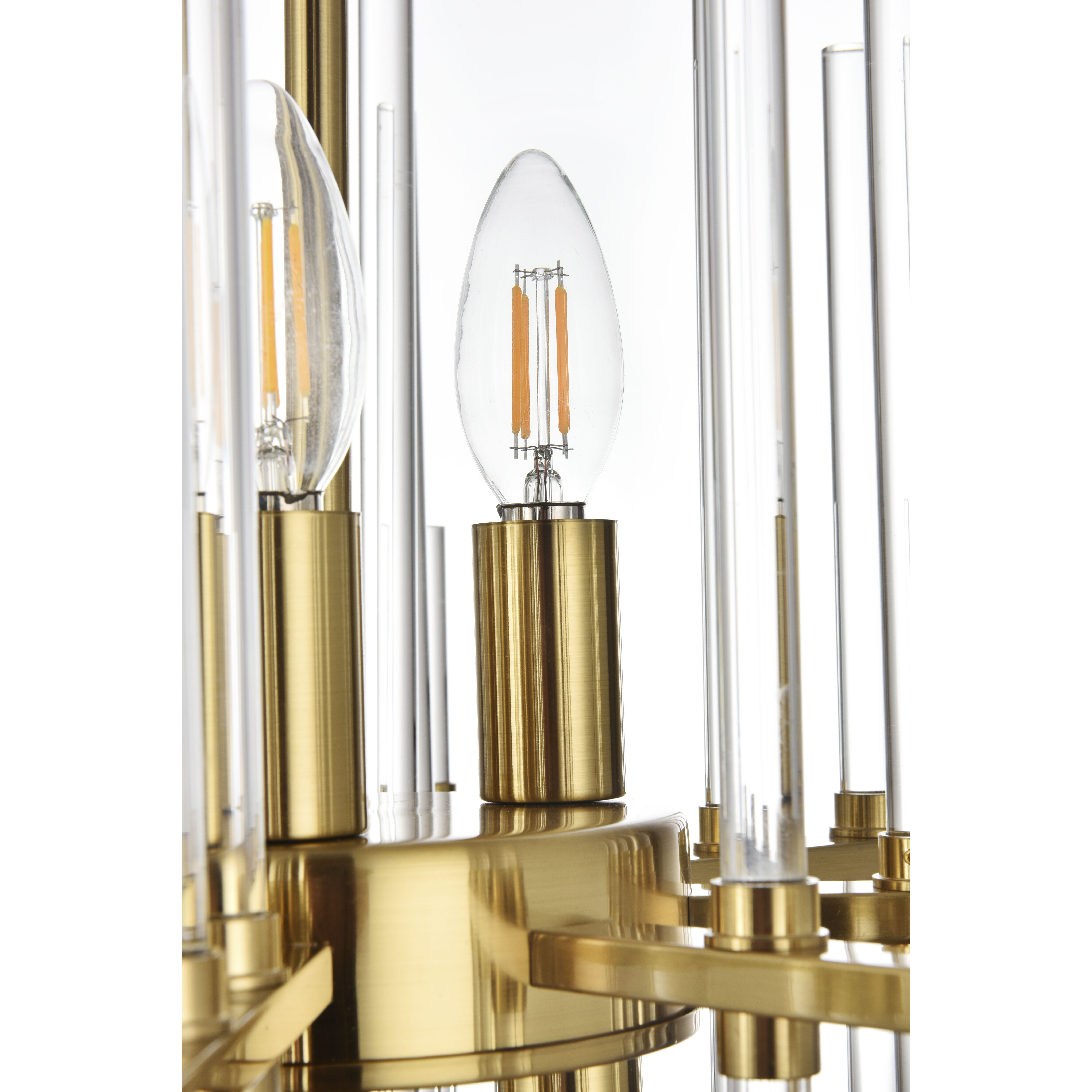 Sienna 6 Light 17 inch Gold Pendant Ceiling Light