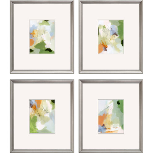 Abstract Collection Green Framed Art