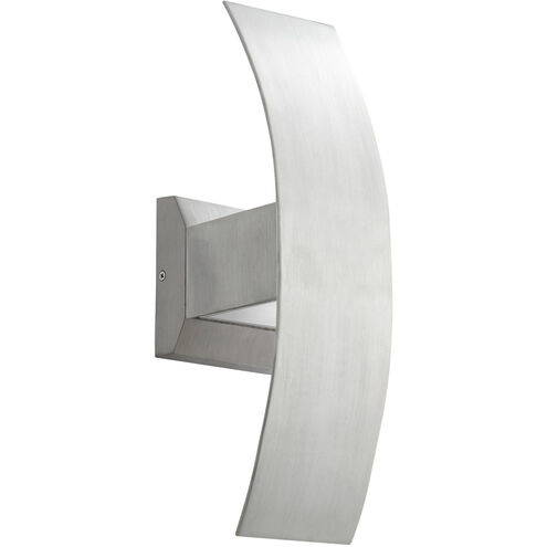 Curvo Wall Sconce Wall Light in Brushed Aluminum