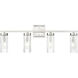Iversen 4 Light 29.75 inch Brushed Nickel Vanity Light Wall Light