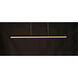 Hover LED 47.5 inch Black Multi-Light Pendant Ceiling Light
