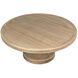 Milena 48 X 48 inch Washed Walnut Coffee Table