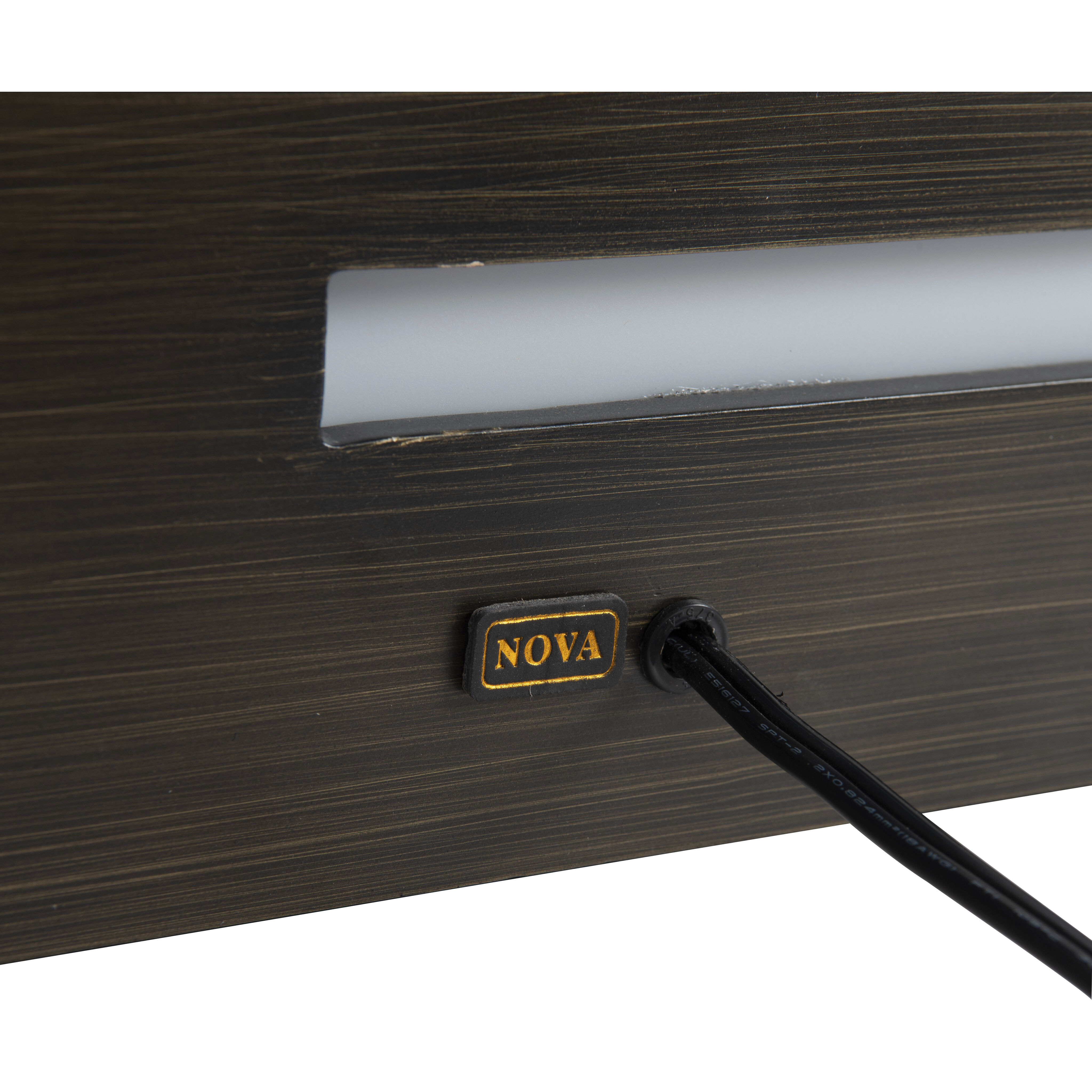 Zen 20 inch 23.00 watt Ebony and Weathered Brass Reclining Table Lamp Portable Light