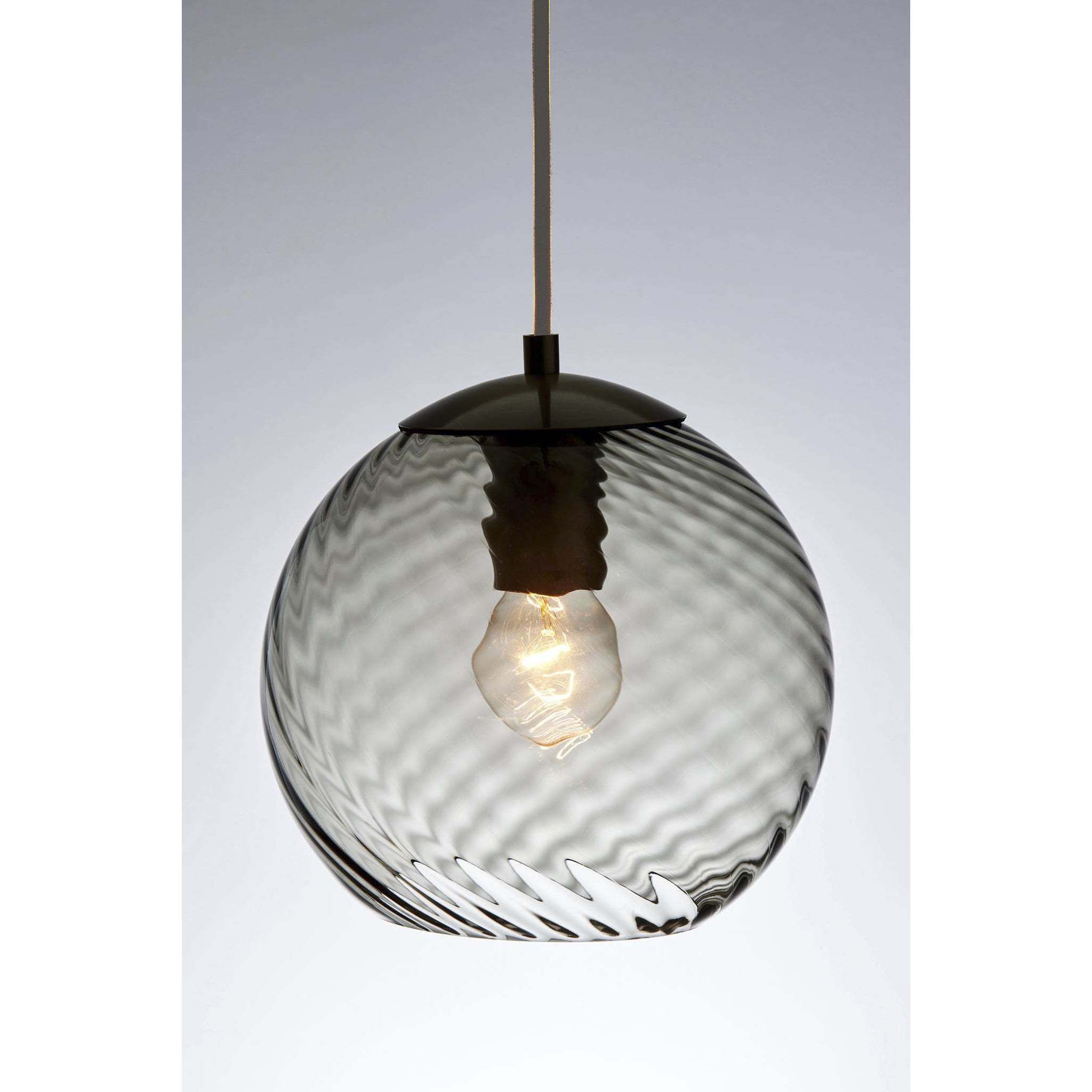 Camden 9 inch Antique Brass Pendant Ceiling Light