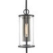 Hopkins 1 Light 24 inch Charcoal Black Outdoor Wall Sconce