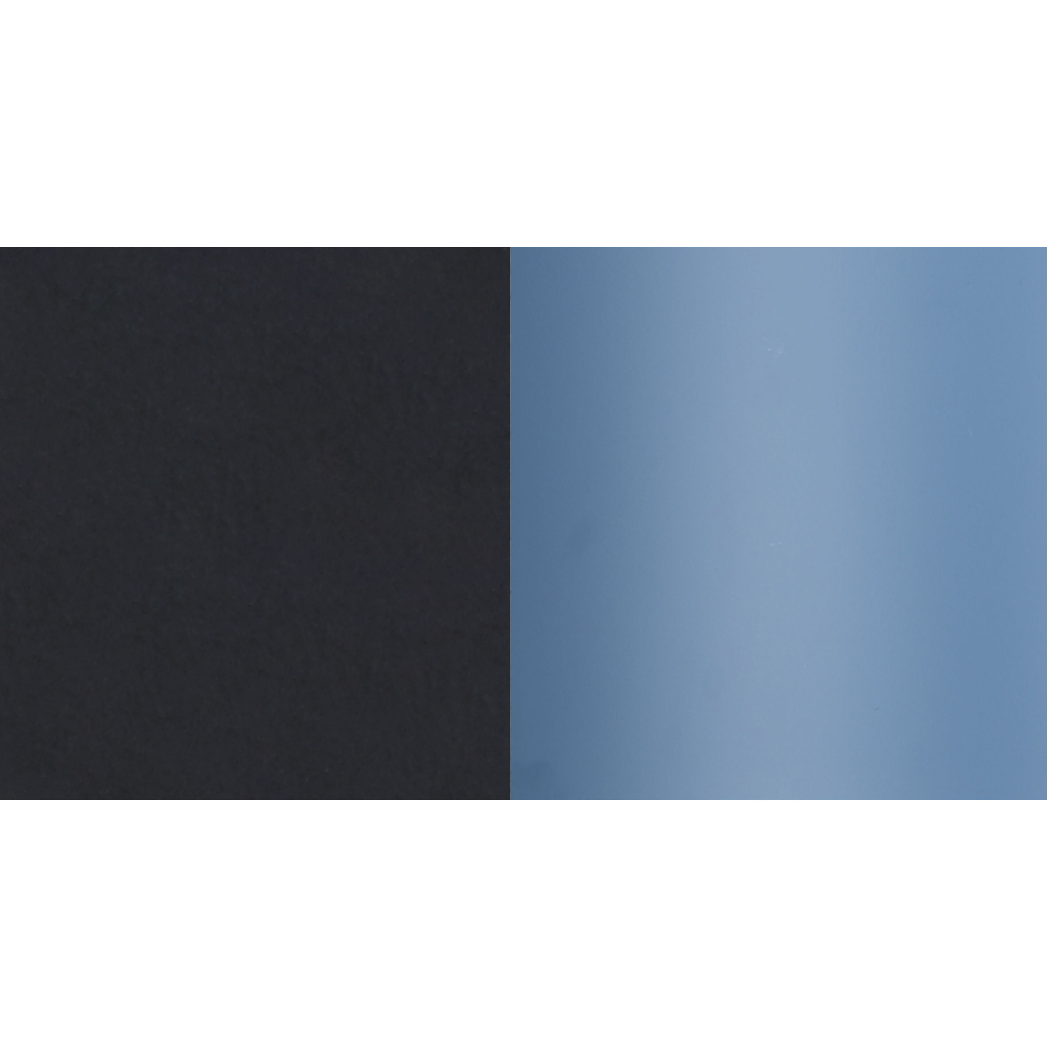 Daylon 1 Light 12.63 inch Matte Blue and Black Pendant Ceiling Light