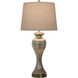 Signature 32 inch 150 watt Glimmer Bronze Table Lamp Portable Light