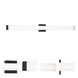 Tad LED 48.5 inch Black Vanity Light Wall Light