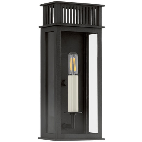 Gridley 1 Light 5.5 inch Textured Black ADA Wall Sconce Wall Light