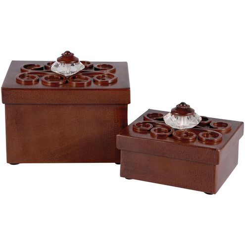 Montana 5.5 X 4.25 inch Brown with Clear Box