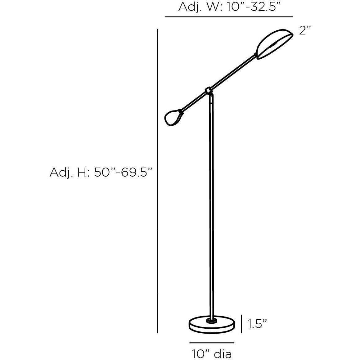Arteriors Alaric Floor Lamp