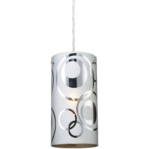 Chromia 1 Light 5 inch Polished Chrome Mini Pendant Ceiling Light