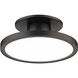 Twist-N-Lite LED 8 inch Black Semi-Flush Mount Ceiling Light, WAC Limited