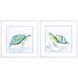 Waterside Collection Blue Framed Art