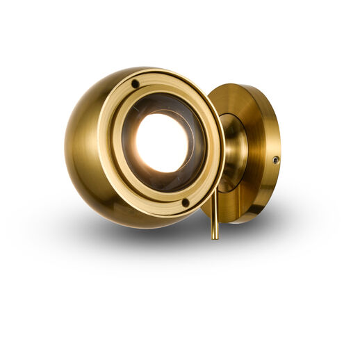 ORBIT Series Wall Surface Mounted Downlight Wall Light in Antique Brass