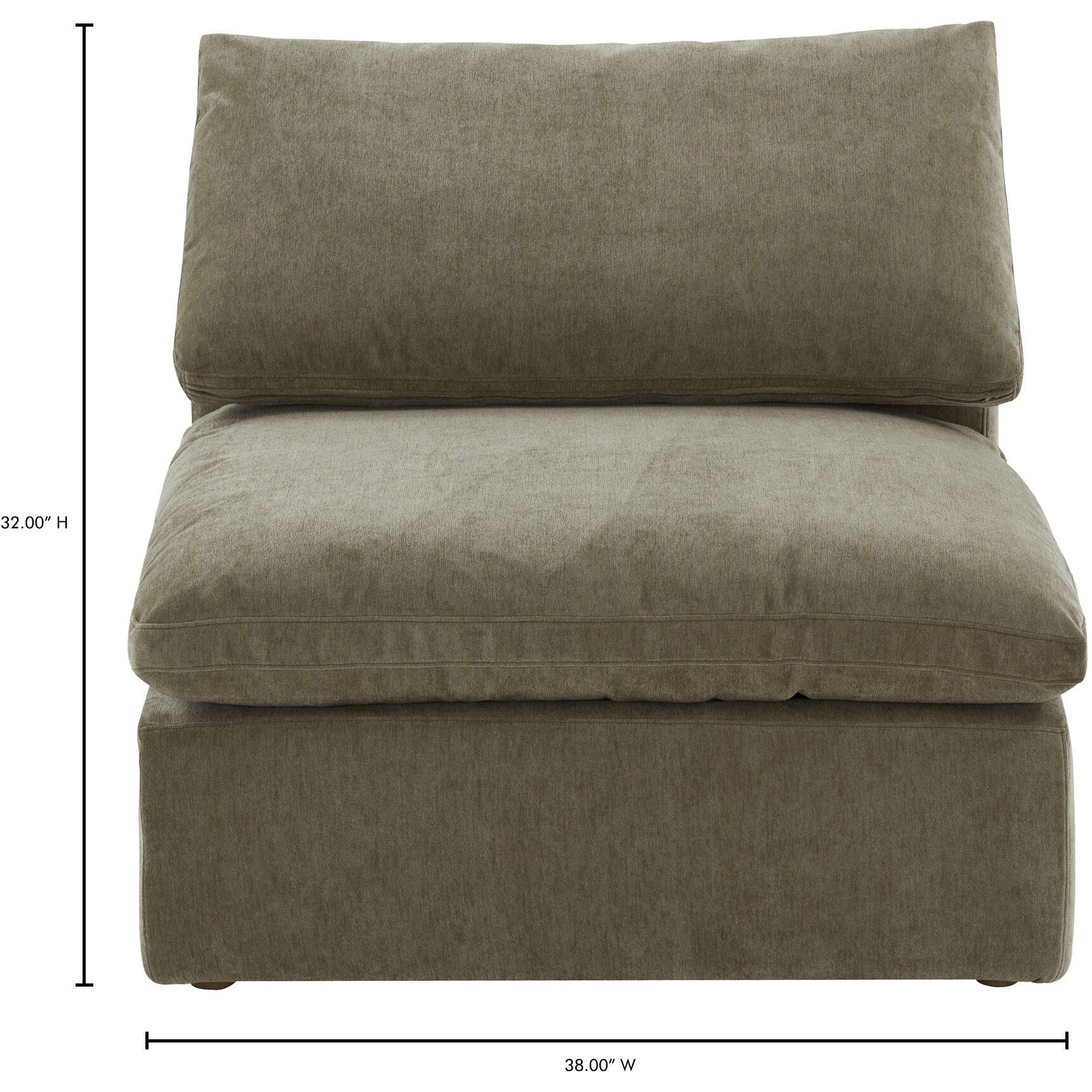 Terra Desert Sage Slipper Chair