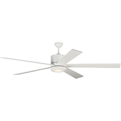 Vision 72 72 inch Matte White Ceiling Fan