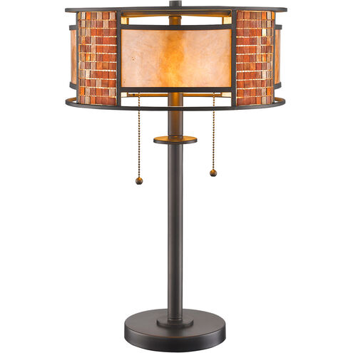 Parkwood 22 inch 100.00 watt Bronze Table Lamp Portable Light
