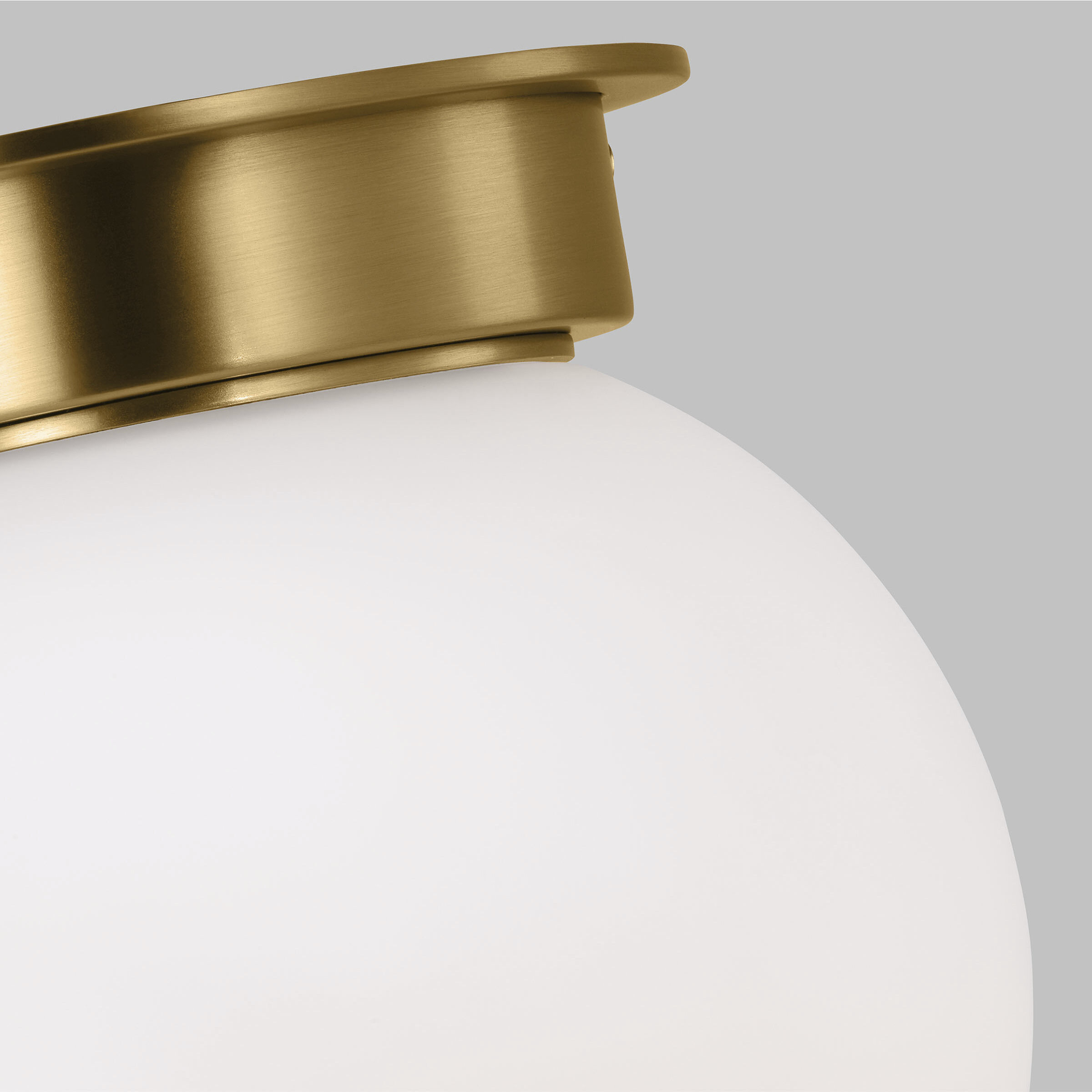 Kelly by Kelly Wearstler Nodes 1 Light 24 inch Burnished Brass Flush Mount Ceiling Light