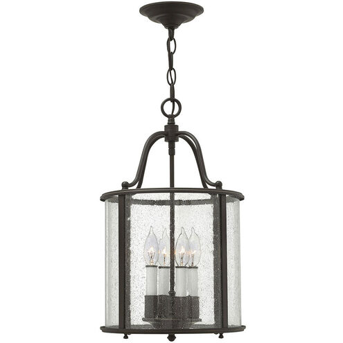 Gentry 4 Light 12 inch Olde Bronze Indoor Foyer Light Ceiling Light