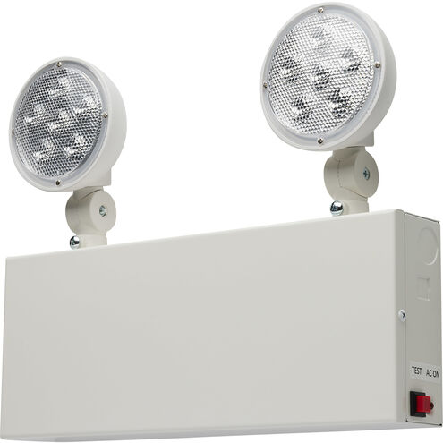 Edgewood LED 12 inch White Emergency Lighting Wall Light