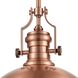 Chadwick Pendant Ceiling Light in Antique Copper