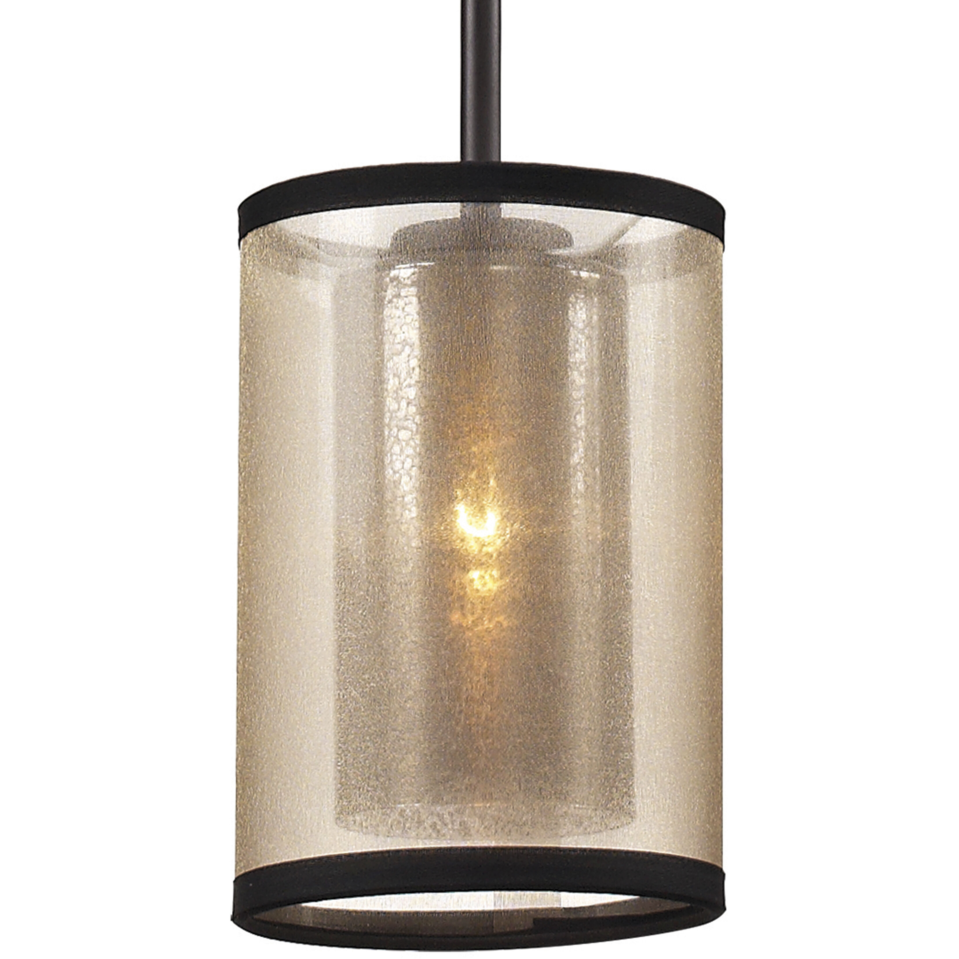 Diffusion 1 Light 6 inch Oil Rubbed Bronze Mini Pendant Ceiling Light