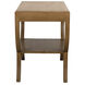 Maude 30 X 28.5 inch Saddle Brown Side Table