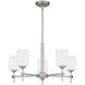 Aria 5 Light 26 inch Antique Polished Nickel Chandelier Ceiling Light