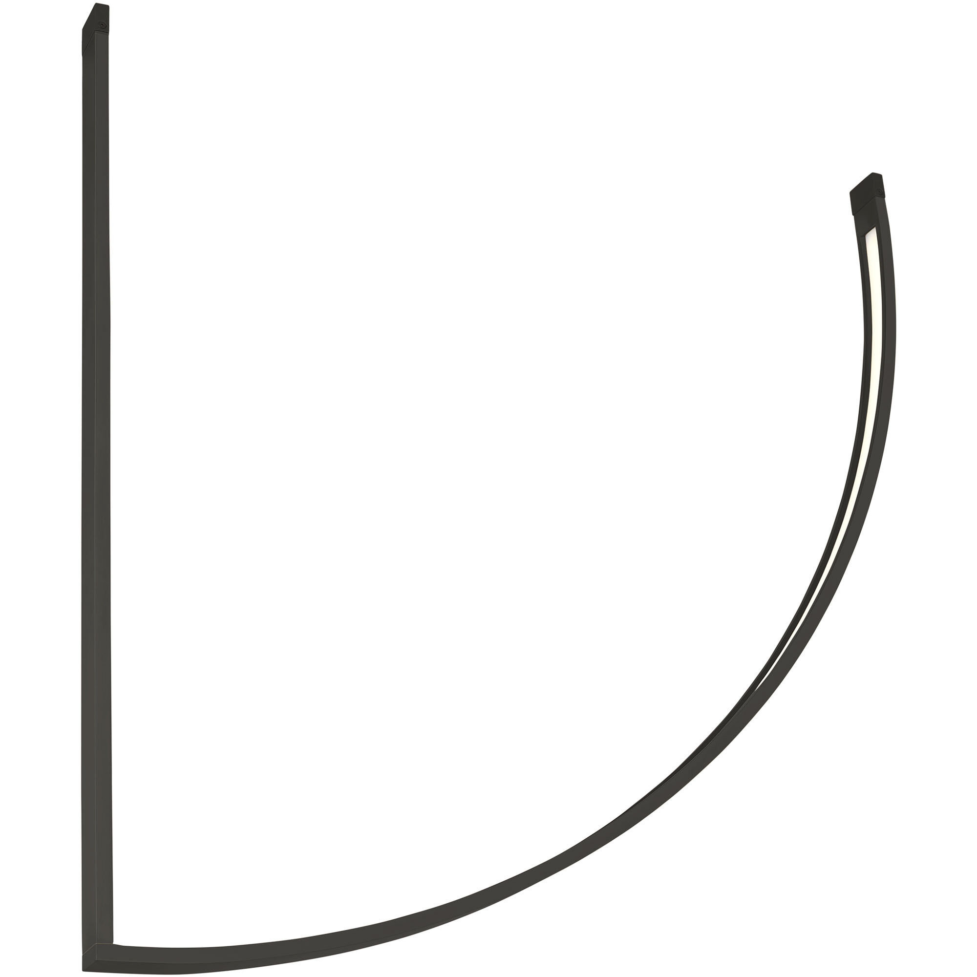 Sean Lavin Baku LED 1.3 inch Nightshade Black Chandelier Ceiling Light