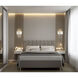 Canada 1 Light 6 inch Silver Wall Sconce Wall Light