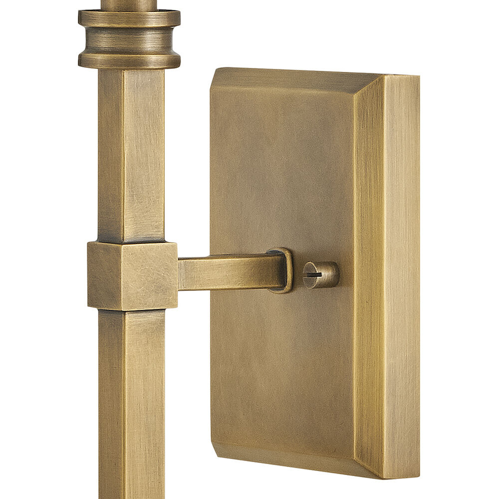 Moore 1 Light 4.5 inch Heritage Brass Interior Wall Mount Wall Light